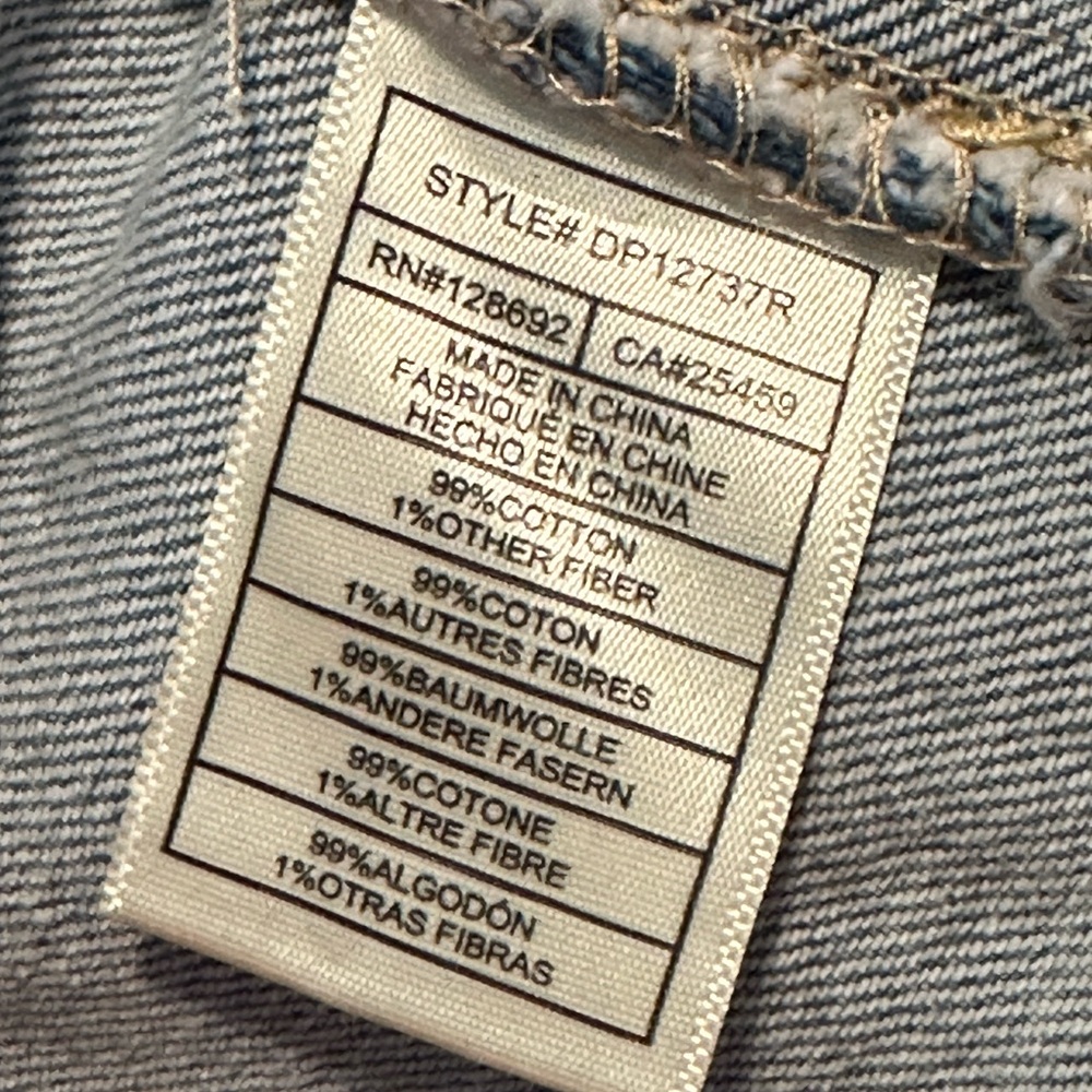 Steve Madden Denim Moto Jacket - Picture 7 of 9
